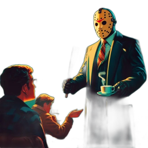 mask, robot, concept art, comic book art transparent PNG cut-out