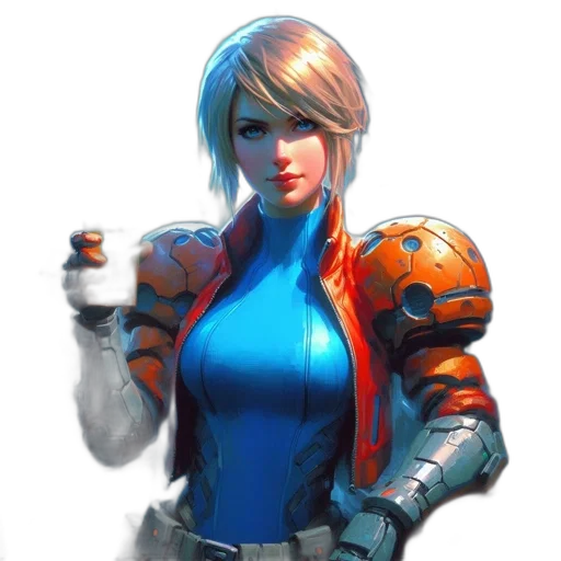 robot, weapon, face, concept art transparent PNG cut-out