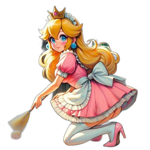 staff, crown, dress, weapon transparent PNG cut-out