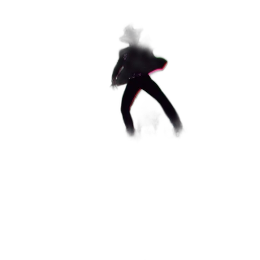 creature, robot, jacket, hair transparent PNG cut-out