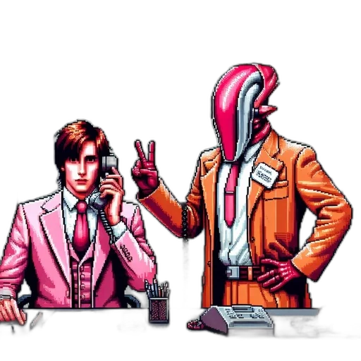 jacket, robot, concept art, comic book art transparent PNG cut-out