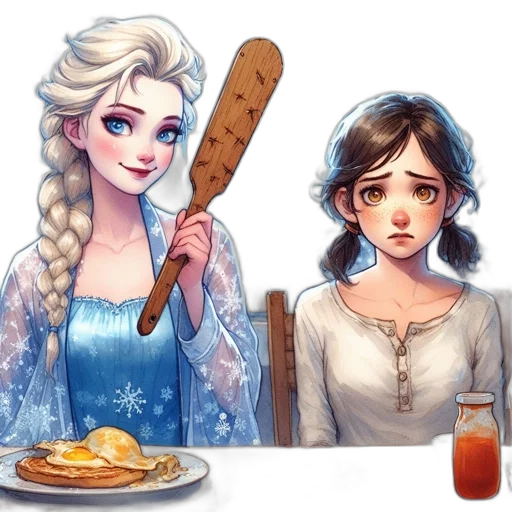 food, staff, fantasy art, concept art transparent PNG cut-out