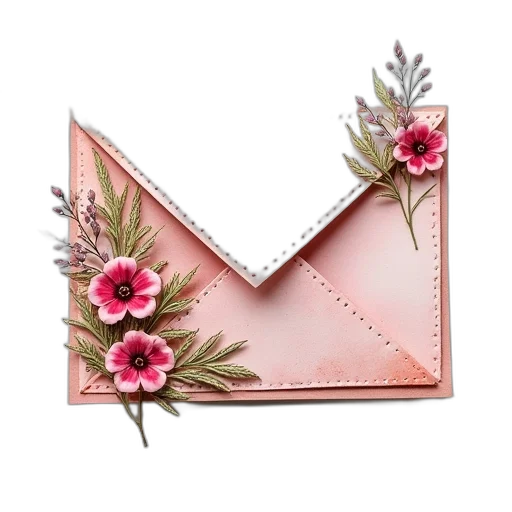 crown, jewelry, flower, envelope transparent PNG cut-out