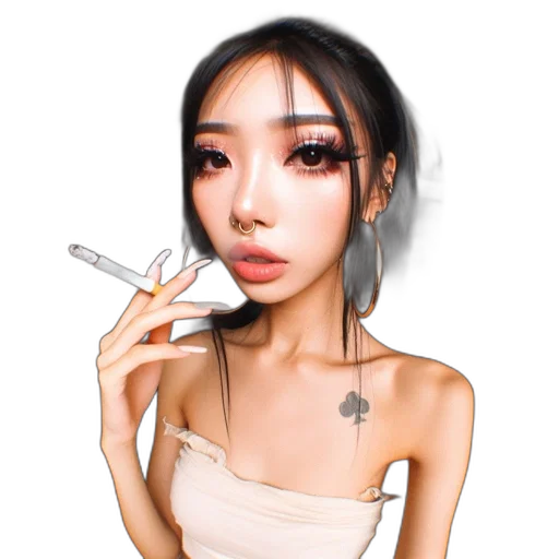 face, jewelry, mask, staff transparent PNG cut-out