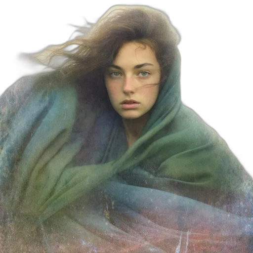 face, jacket, creature, mask transparent PNG cut-out