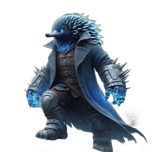creature, dragon, staff, concept art transparent PNG cut-out