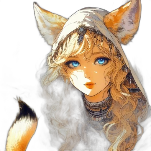 mask, staff, face, fantasy art transparent PNG cut-out