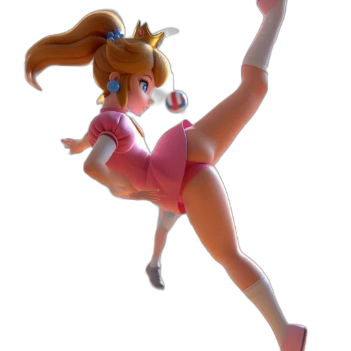 staff, dress, weapon, 3d render transparent PNG cut-out