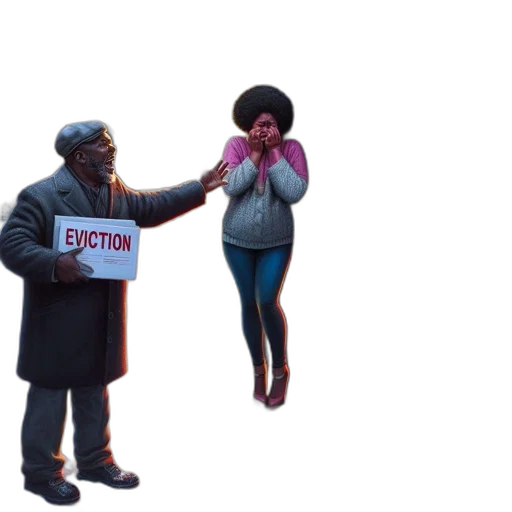 jacket, 3d render, concept art, city street transparent PNG cut-out