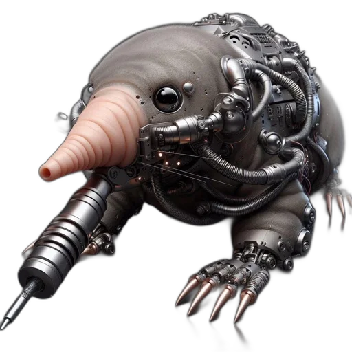 robot, creature, weapon, animal transparent PNG cut-out