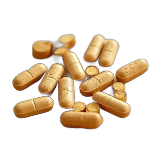 ginseng, tablets, 250, count transparent PNG cut-out