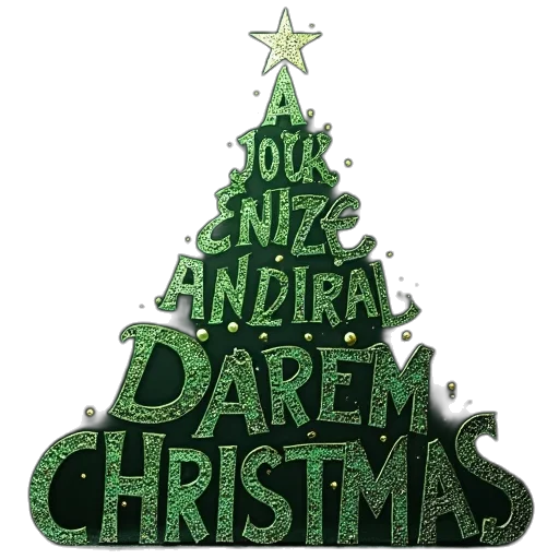 merry, christmas, tree, metal transparent PNG cut-out