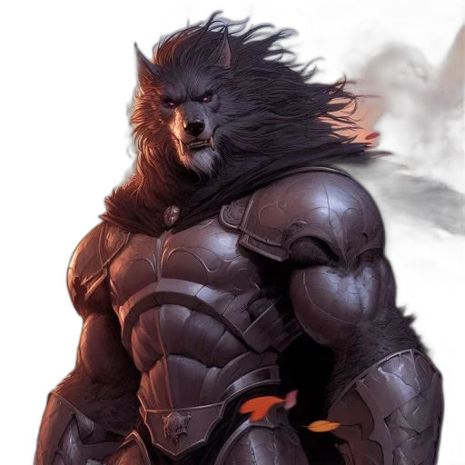 animal, concept art, comic book art, fantasy art transparent PNG cut-out