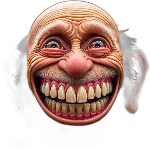 mask, face, creature, staff transparent PNG cut-out