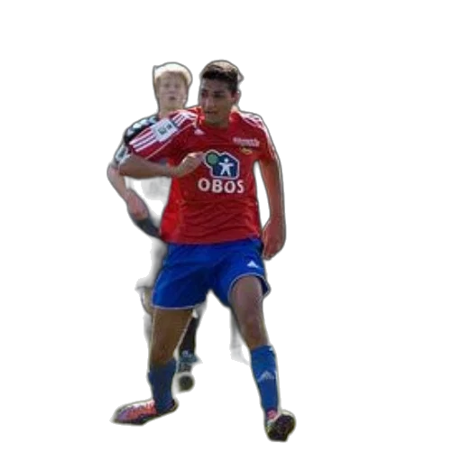 staff, 3d render, soccer, player transparent PNG cut-out