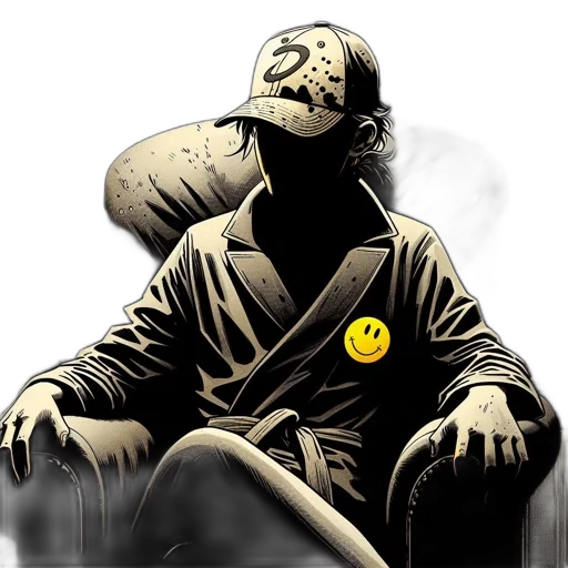mask, staff, face, jacket transparent PNG cut-out