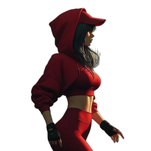 jacket, staff, weapon, hat transparent PNG cut-out