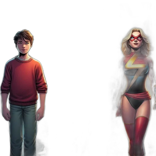 concept art, comic book art, fantasy art, 3d render transparent PNG cut-out