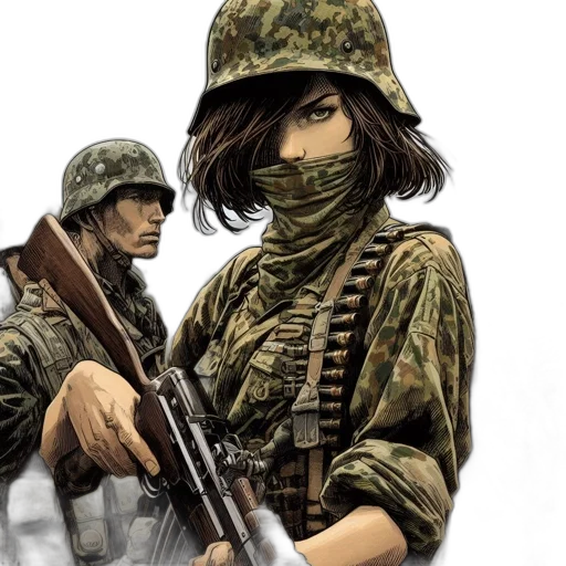 weapon, comic book art, concept art, photorealistic transparent PNG cut-out