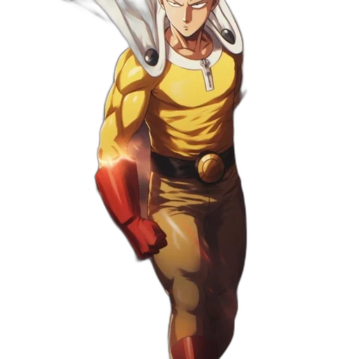 staff, weapon, jacket, robot transparent PNG cut-out