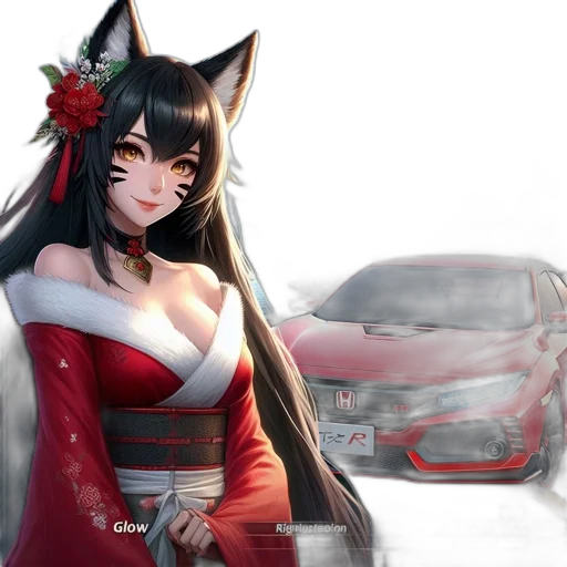 car, dress, weapon, anime transparent PNG cut-out