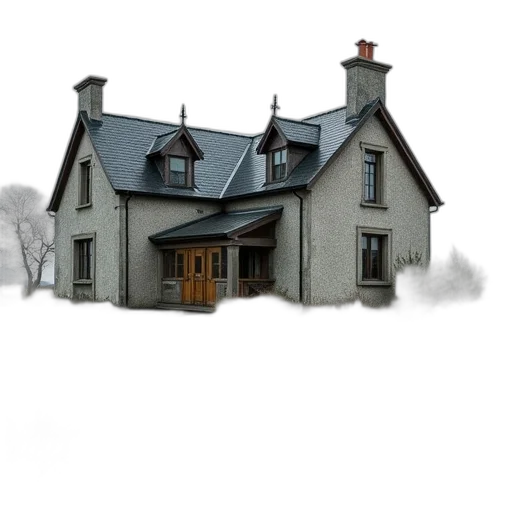 building, photorealistic, 3d render, concept art transparent PNG cut-out