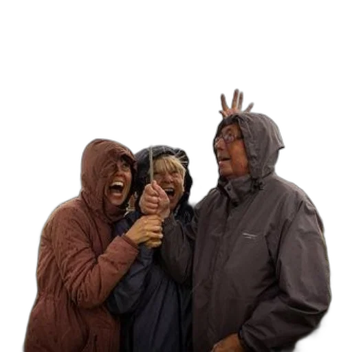 mask, jacket, staff, umbrella transparent PNG cut-out