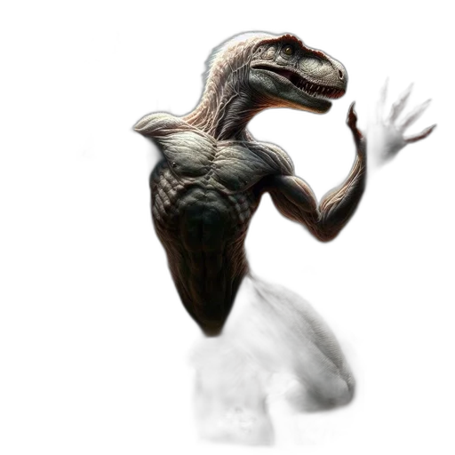 creature, animal, dragon, staff transparent PNG cut-out