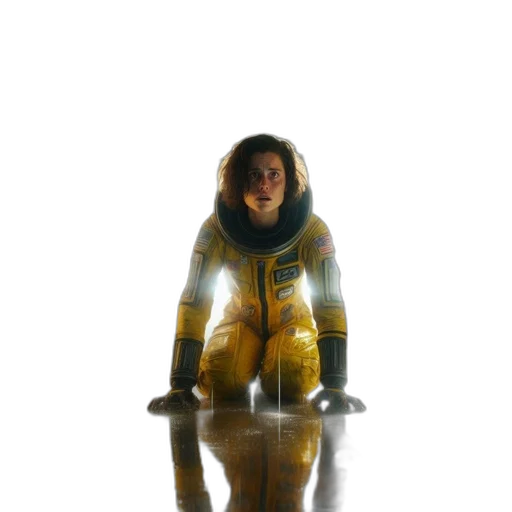 jacket, robot, creature, concept art transparent PNG cut-out