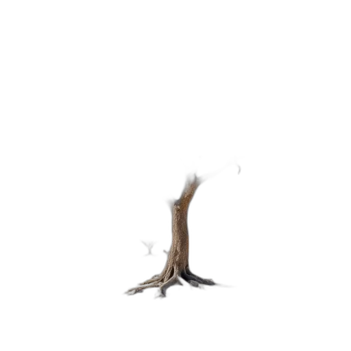 tree, dragon, creature, hair transparent PNG cut-out