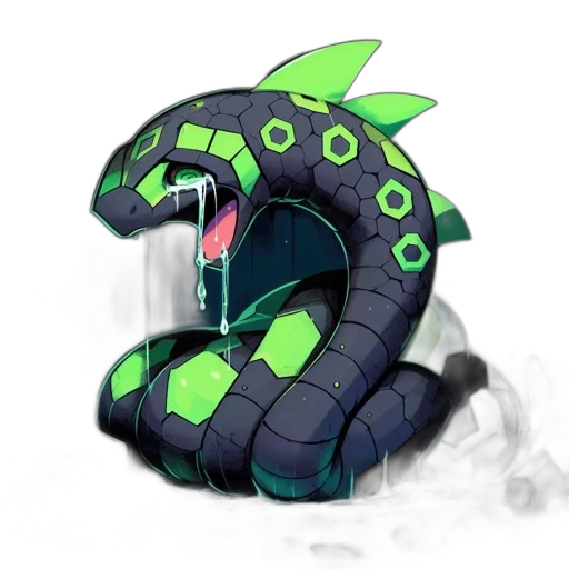 dragon, creature, staff, mask transparent PNG cut-out