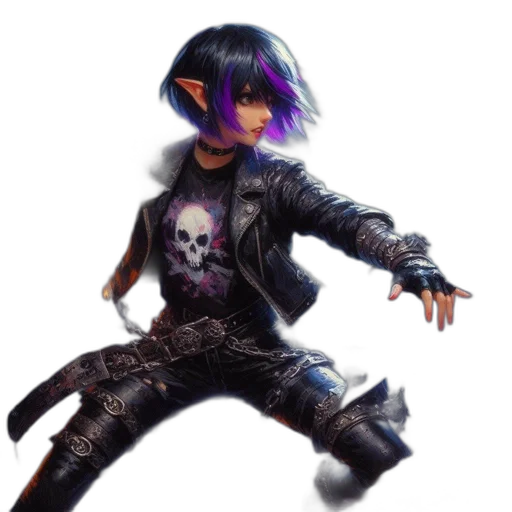 jacket, weapon, concept art, fantasy art transparent PNG cut-out