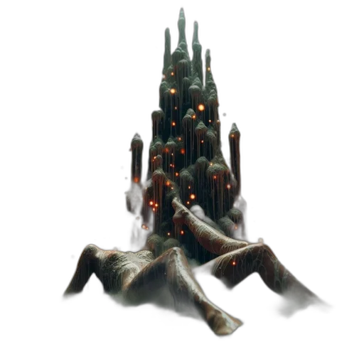 crown, creature, dragon, weapon transparent PNG cut-out