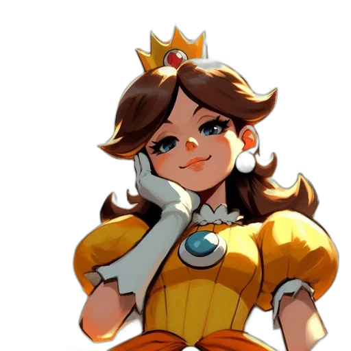 crown, staff, dress, weapon transparent PNG cut-out