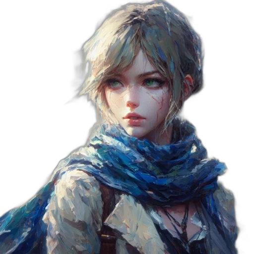face, jacket, dress, dragon transparent PNG cut-out