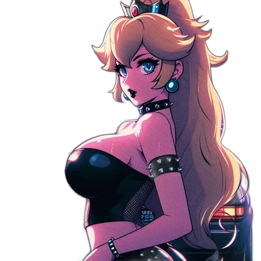 dress, crown, weapon, concept art transparent PNG cut-out