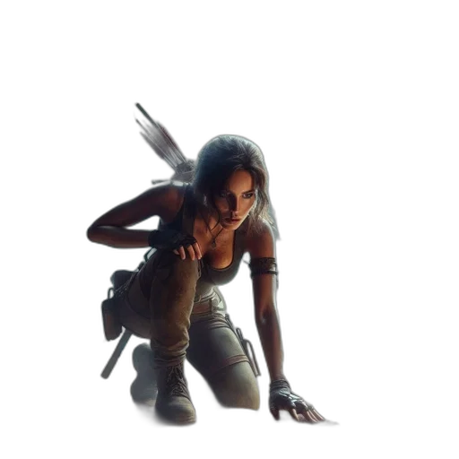 weapon, sword, creature, staff transparent PNG cut-out