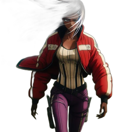jacket, staff, weapon, face transparent PNG cut-out