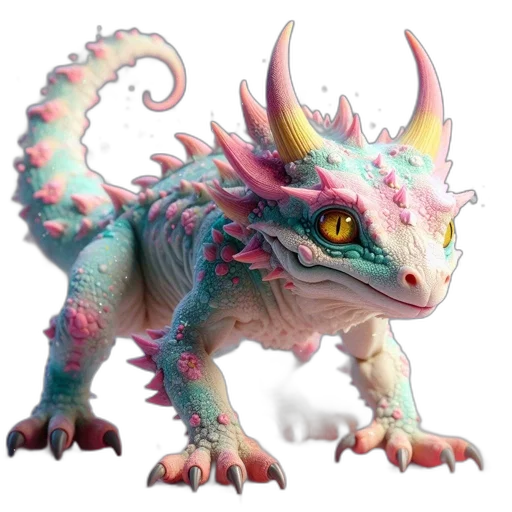 dragon, creature, animal, concept art transparent PNG cut-out