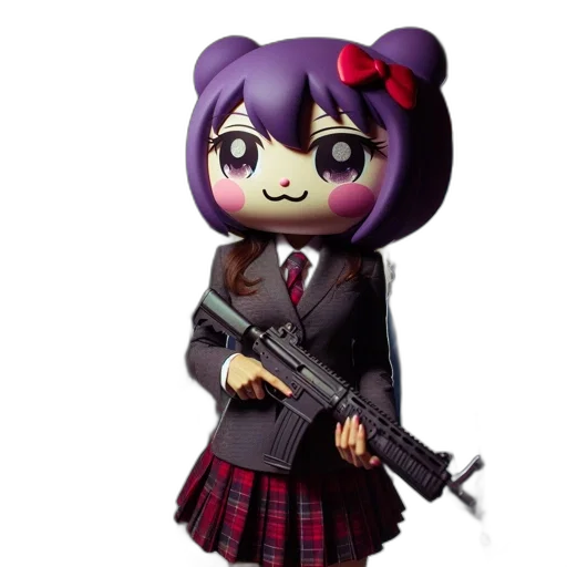 weapon, staff, animal, anime transparent PNG cut-out