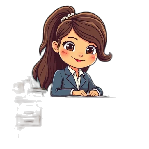 staff, cartoon, pixel art, anime transparent PNG cut-out