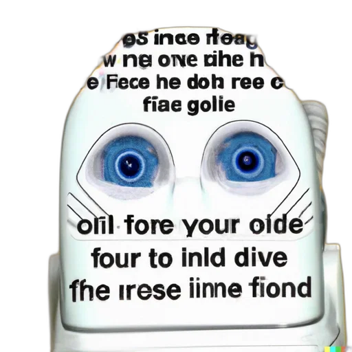 robot, face, mask, creature transparent PNG cut-out