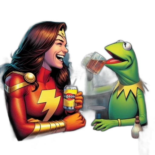 comic book art, concept art, cartoon, fire transparent PNG cut-out