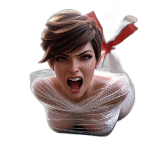 face, umbrella, mask, staff transparent PNG cut-out