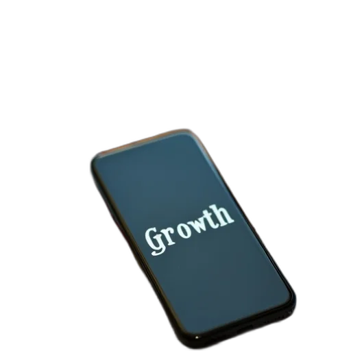 crown, phone, word, growth transparent PNG cut-out