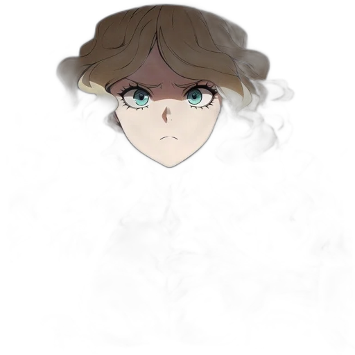 face, hair, mask, staff transparent PNG cut-out
