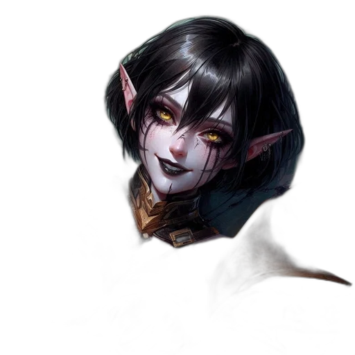 face, mask, staff, creature transparent PNG cut-out