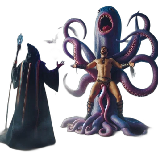 creature, concept art, 3d render, fantasy art transparent PNG cut-out