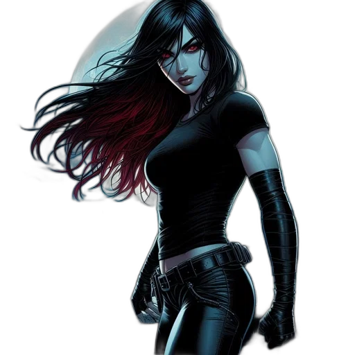 comic book art, concept art, fantasy art, cartoon transparent PNG cut-out