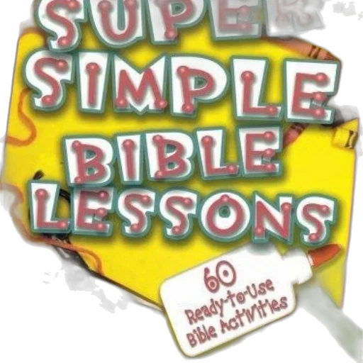 super, simple, bible, lessons transparent PNG cut-out
